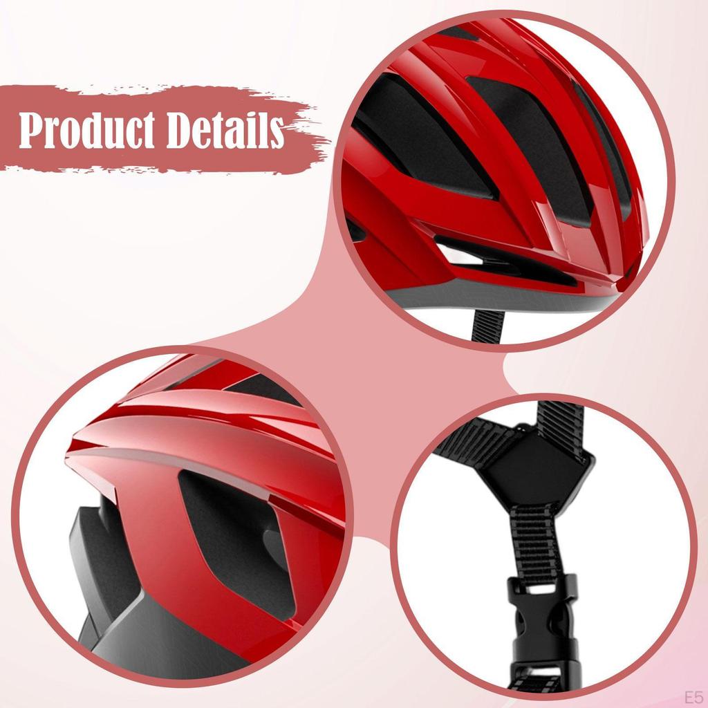 Bike Helmet Bicycle Cycling Accessories Portable for Road Bikes Outdoor Sports
