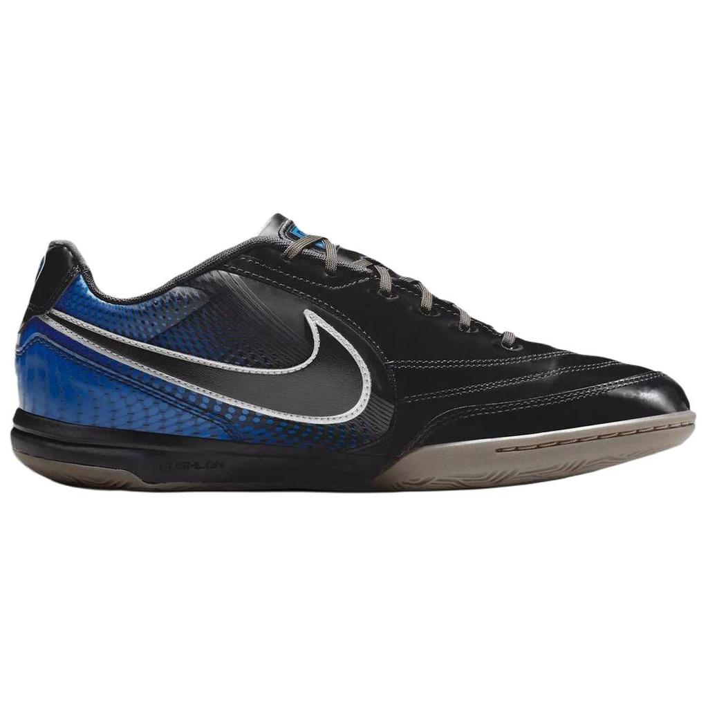 Nike Tiempo Streetgato SE Comfortable Fit Soccer Shoes Unisex sneaker Black Blue IR5918-010