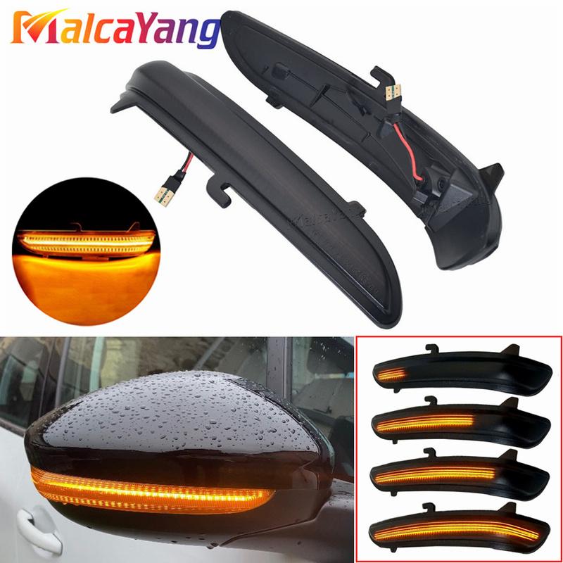 Led Dynamic Side Mirror Blinker Indicator Lamp Turn Signal Lights For Peugeot 2008 208 I MK1 2013 2014 2015 2016- Citroen C3