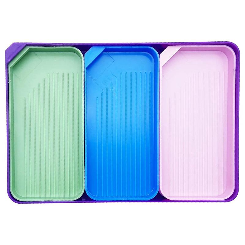 

Good-4PCS Big Trays Diamond Painting Tools And Spare Parts Accessories Kits Diamond Art Supplies Multiple Sizes