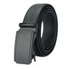 Men's New Belt Automatic Buckle Belt Trousers Belt Black Slim Belt
