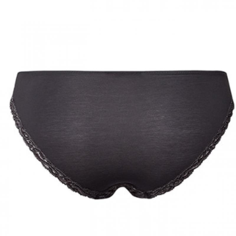 Hanro Lace Mini Brief  71515 Black Pearl 