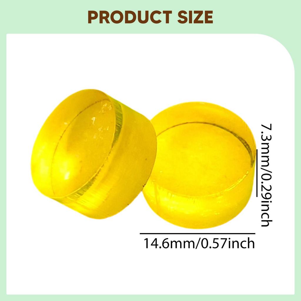 10x Clear Jump Break Cue Tip Repair Parts Replacement for Game Indoor Sports