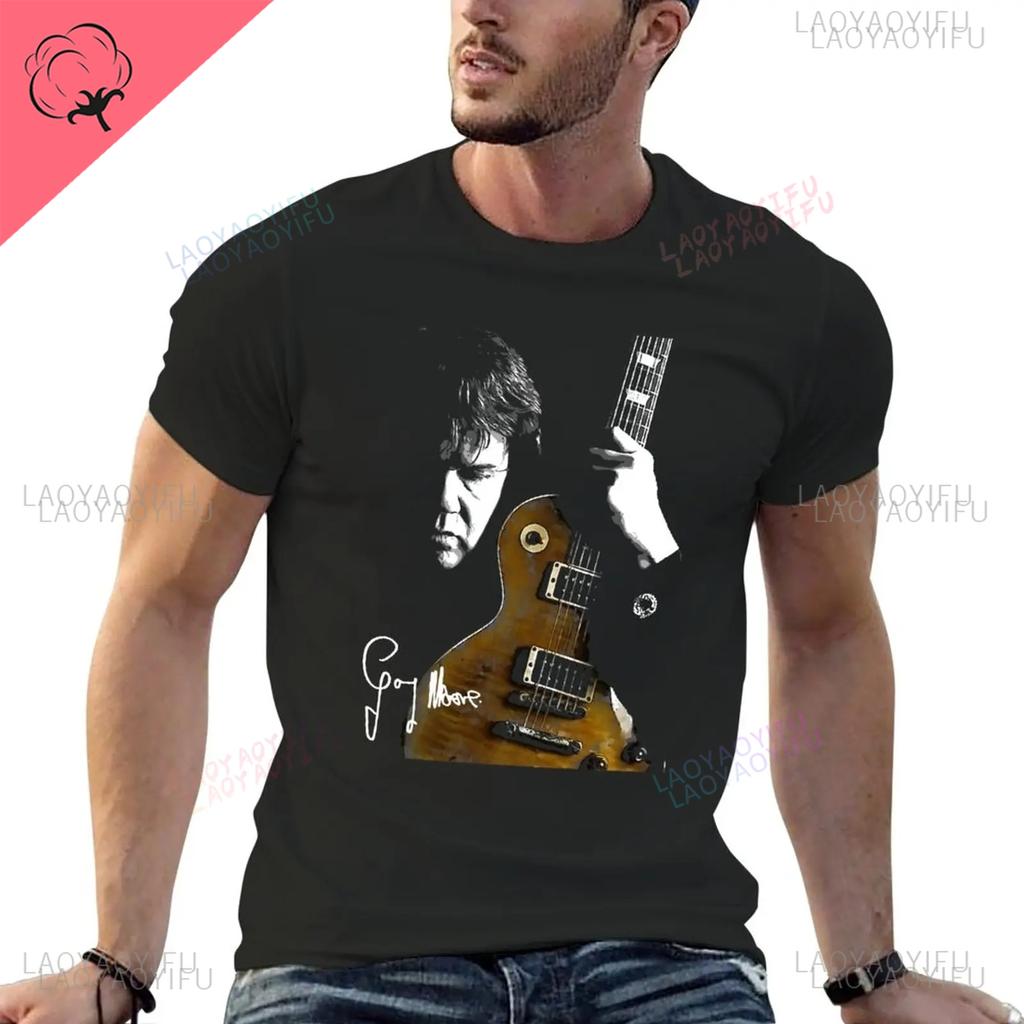 Gary Moore Wild Frontier87 Fashionable Street Casual Trend Comfortable Summer Allpurpose Tshirt for Men and Women
