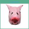 Funny Pink Wild Boar Head Mask For Costume Parties And Halloween Celebrations