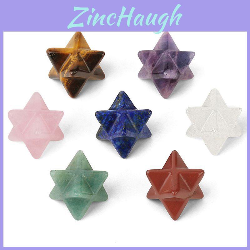 Unique Merkaba Star Crystal Ornament For Spiritual Healing And Home Decoration