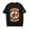 Boxing Champion Academy Printed Casual Sports Tee For Fight Fans Pure Cotton T-shirt