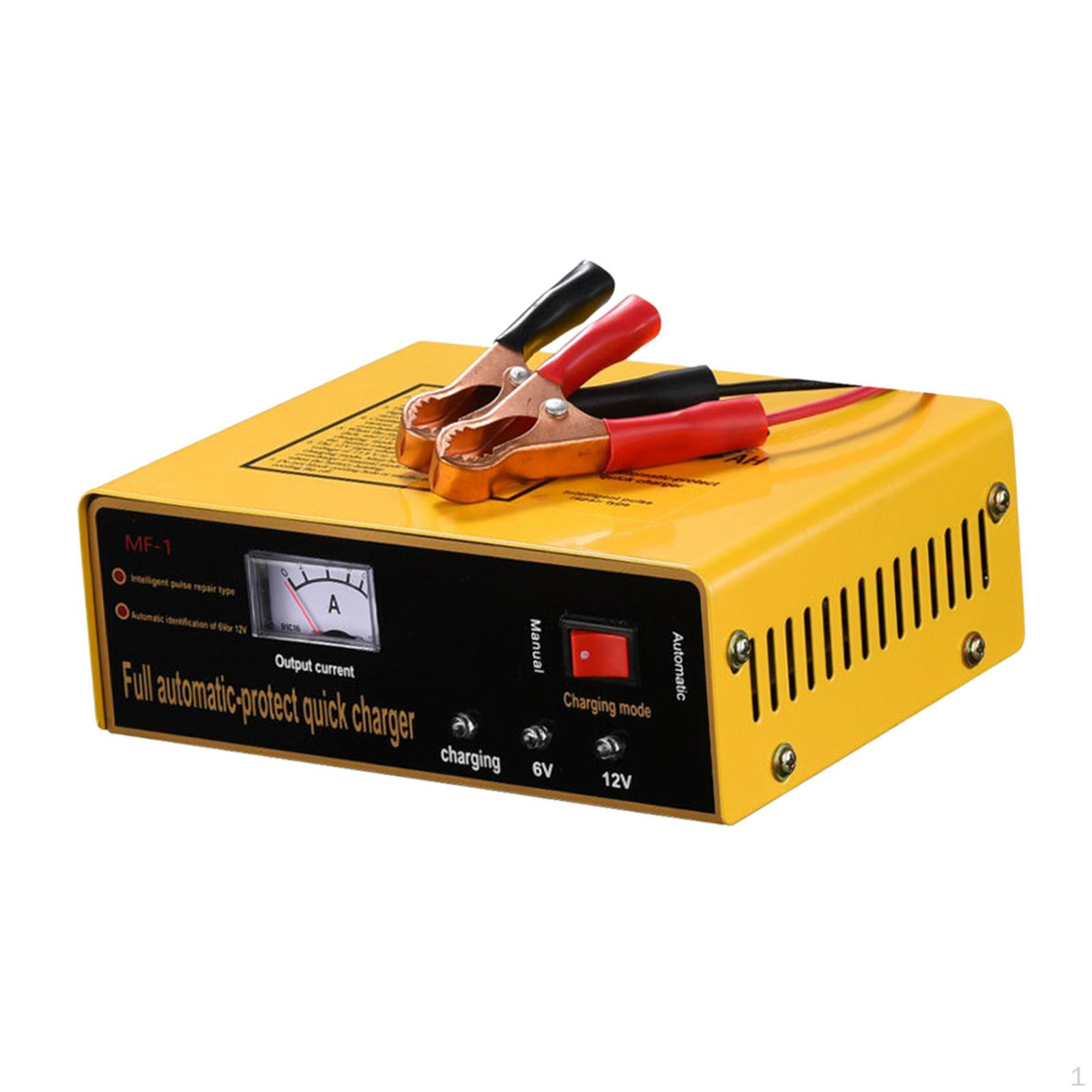 Car Battery Charger Low Noise Fan Full Automatic Quick