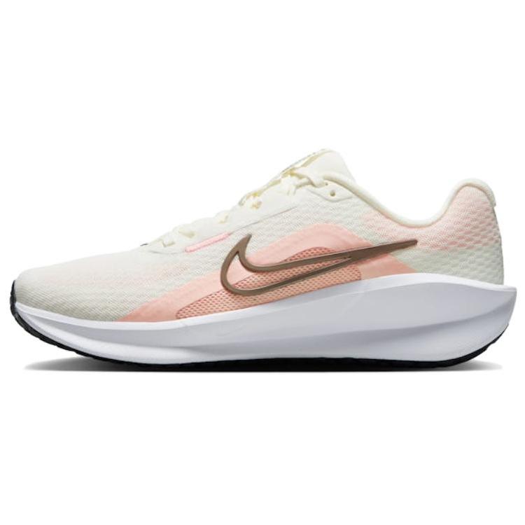 Nike Downshifter 13 Sail Washed Coral Damesko Kremhvit Minkbrun FD6476-107