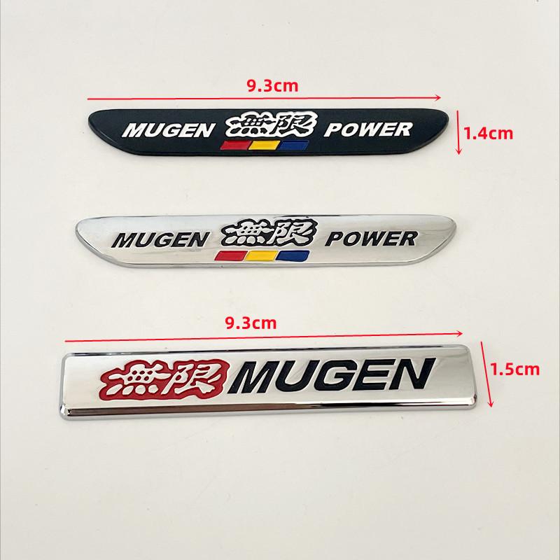 Insignă Emblema Metalică 3D MUGEN Autocolant Decal Styling Accesorii Spate Portbagaj Mașină Pentru Civic Accord CRV Fit