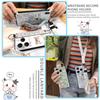 Wrist Strap Kickstand Phone Case For Tecno Spark20 Pro/KJ6 Durable Cute Silicone Anti-dust Back Cover Lanyard Soft case