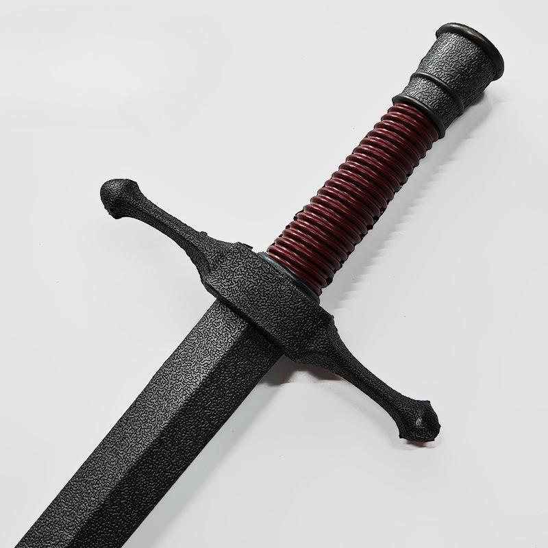 41cm/16.14in Training Sword Practice Cosplay Katana Model Props Samurai Holiday Gifts Outdoor Toys Collectible Display Ornaments