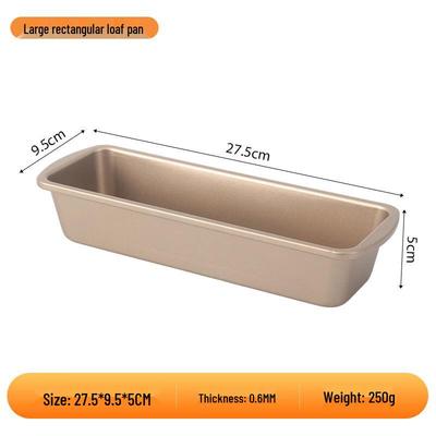 ZISIZ Non-stick Long Loaf Toast Mold Set