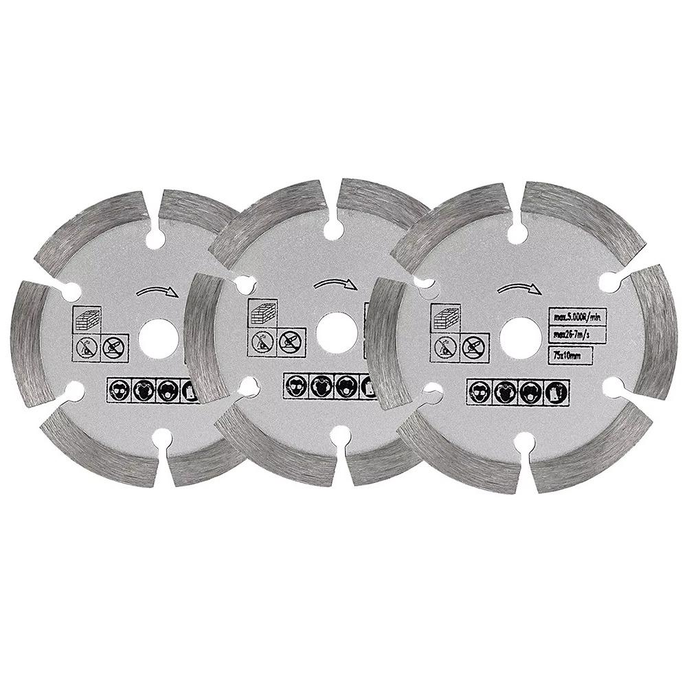 New 75mm Stone Cutting Disc Mini Ultra-thin Saw Blade Ceramic Concrete Marble Cutting