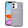 Multifunctional Vertical Flip Card Wallet Holder Vegan Leather Back Phone Case