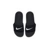 Nike Kawa Slip Resistant Abrasion Resistant Slippers Black White Kids' 819344-001