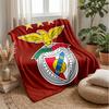 Benfica Theme Blanket Soft Flannel Fleece Blanket Warm Lightweight Throw Blanket for Home Sofa Bed