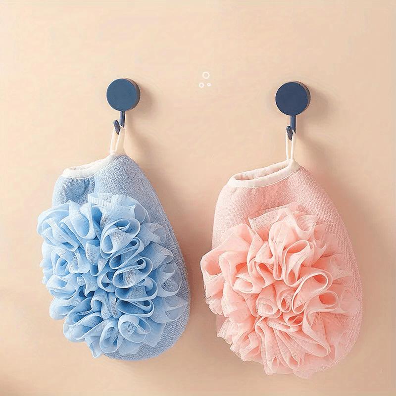 2-teilige Peeling-Badehandschuhe - das perfekte Werkzeug für Badeschwämme, Peeling-Waschlappen, Badeball-Waschlappen