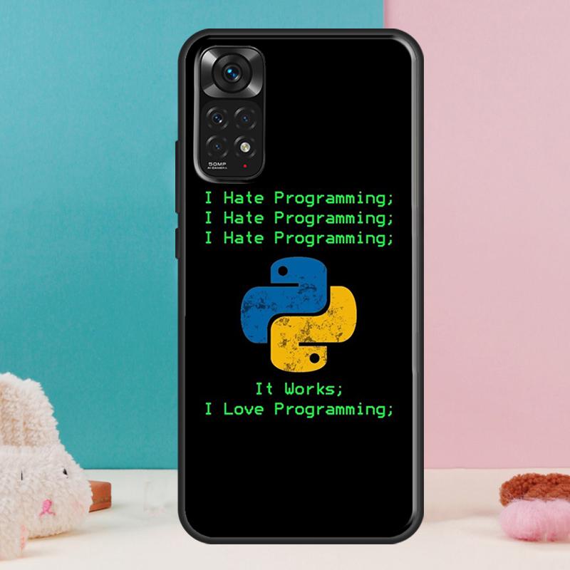 

Programming Languages Case For Xiaomi Redmi Note 12 11 10 9 8 Pro 9S 10S 11S 12S Redmi 12C 9A 9C 10A 10C Coque Redmi 10C