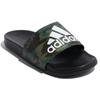 New Adidas Adilette Comfort Slides Camo Core Black Cloud White GW9647