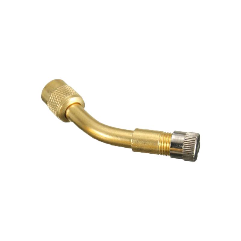 45/90/135 Degree Angle Brass Air Tyre Wheel Valve Stem with Extension Adapter Auto Truck Bike Motorcycle Cycling Accessories