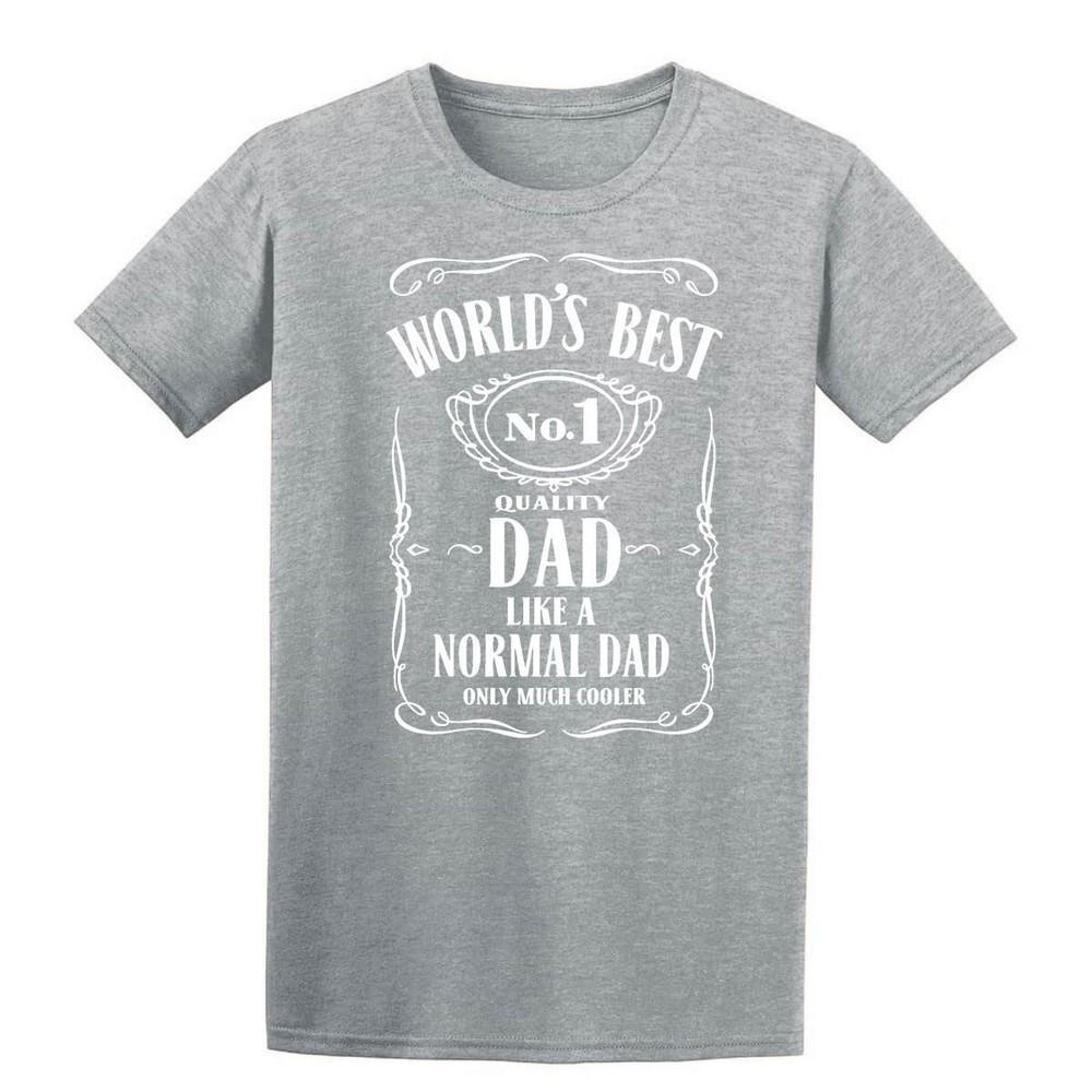 Worlds Best Dad No1 Unisexs Tshirt Gift For Dad Fathers Day Present Tshirt Top