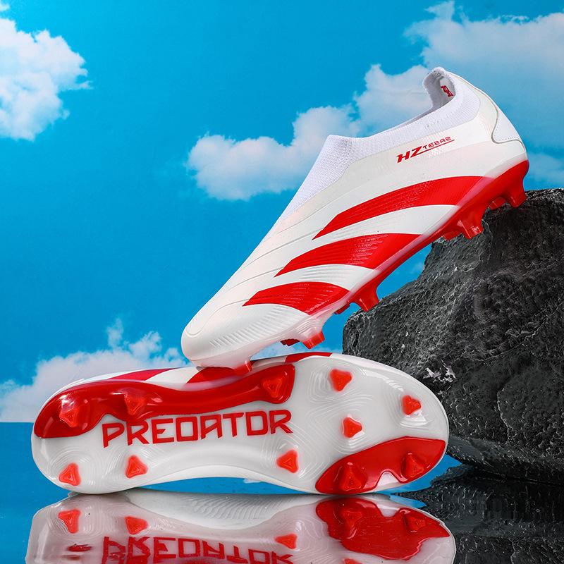 Putian Socks Football Shoes Cross-border Men's Low-top Football Shoes Women's Wholesale Youth Long Nails Broken Nails Training Sports Shoes