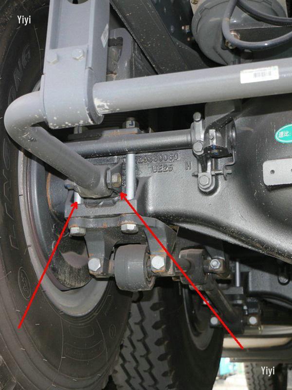 T7H Howo Steyr Rear Axle Stabilizer Bracket Fixing Seat A