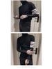 2024 Winter Korean Slim Fit Men's Casual High Neck Knit Sweater