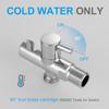 Bidet Faucet Stainless Steel Portable Toilet Bidet Sprayer Set Toilet Faucet Hygienic Shower Hot Cold Water Shoer Head
