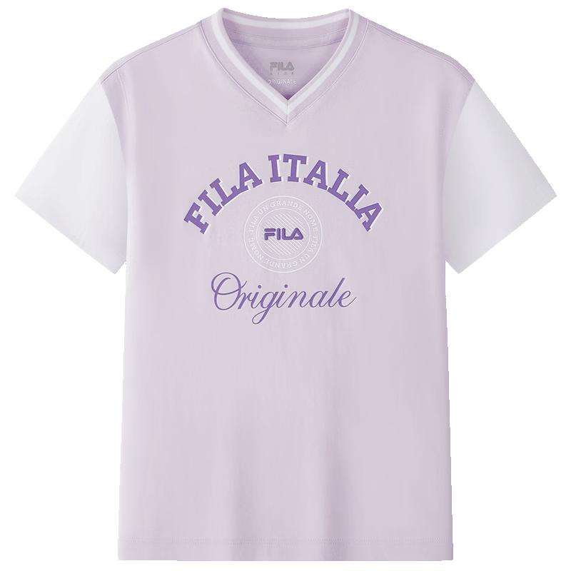 FILA Kids  Unisex Summer Short Sleeve T-Shirt 170
