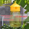 Upgraded Four-Hole Fruit Fly Trap for Gardens & Orchards - Attracts Flies with Fruit & Citrus Scents