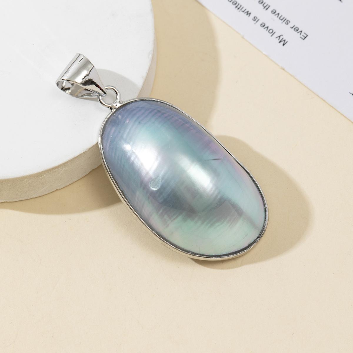 

1 шт. Уникальный кулон из натуральной ракушки, перламутровые подвески из цинкового сплава, модные женские шармы для изготовления ювелирных изделий, аксессуары для колье своими руками, праздничные подарки 1Pc-39-42x23-26mm