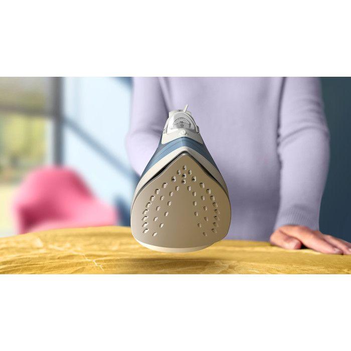 Fer À Vapeur - PHILIPS - DST2010/20 - 2000W - Bleu - Semelle Anti-adhérente