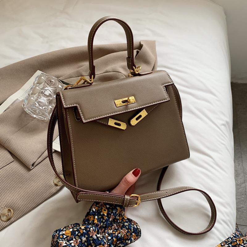 Модная женская большая вместительная сумка на одно плечо, женская универсальная сумка серый