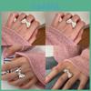 Elegant Adjustable Bowknot Ring For Women Fashionable Simple Style For Everyday Wear