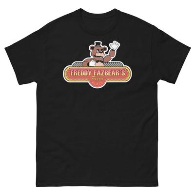 Freddy's Fazbear's Pizza 100% Cotton T-shirt Mens Tees Top Unisex Classic Tee