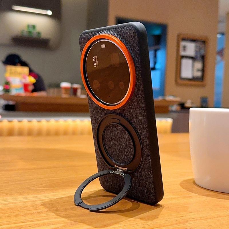 Applicable to Xiaomi 11ultra magnetic mobile phone case 11ultra rotating bracket ring buckle 11ultra protective case