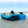 Inflatable Banana Bed Folding Sofa Pillow For Beach Air Bed Portable Outdoor Camping Air Cushion Sleeping Bed With Pillow