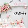 1 Set Oh Baby Sign Wooden Letter Home Living Room Bedroom Wall Decoration Baby Shower Neutral Gender Reveal Birthday Party Backdrop Decor