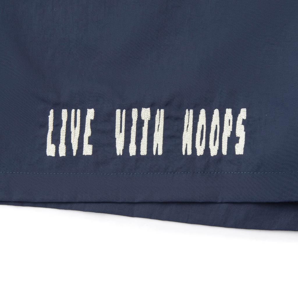 Li Ning Basketball Series Sport Minimalist Solid Color Lace Letter Casual Shorts Men Shorts Deep-Navy-Blue AKSV389-4