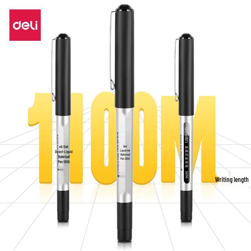 Deli S656 Economical Direct Liquid Rollerball Pen