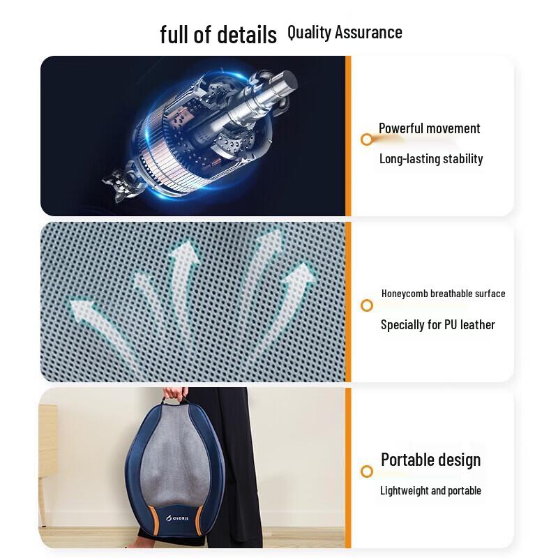 CLORIS 3D Shiatsu Massage Cushion