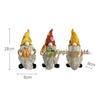 Ceramic Pumpkin Man Home Decor - Harvest Festival Resin Gift