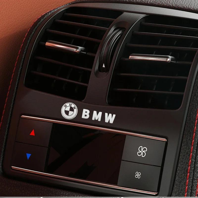 Kovové Nálepky Odznaky Dekorace Interiéru Auta Pro BMW M Power Performance M3 M5 X1 X3 X5 E30 E36 E39 E46 E87 E91 E90 E60 E82