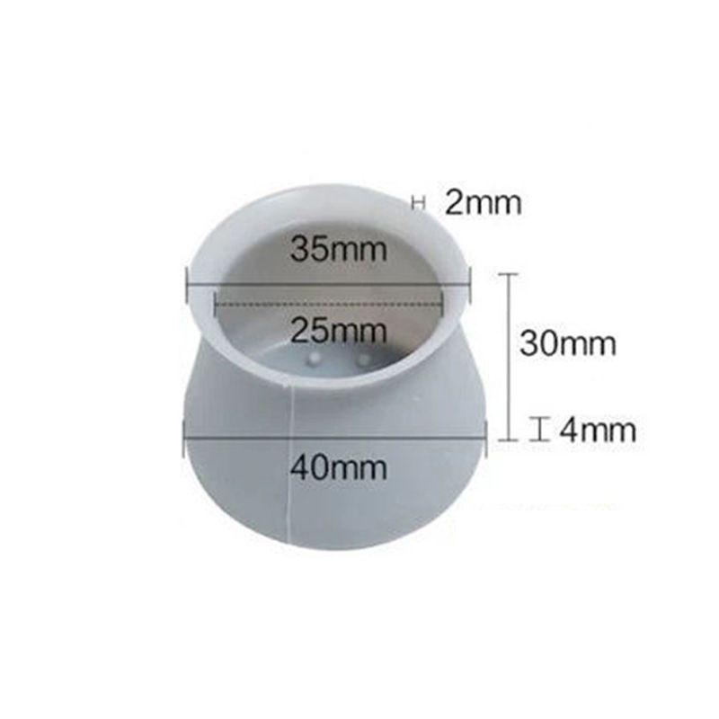 

Tpr Накладка на ножку стола Противоскользящая Бесшумная Утолщенная Накладка на ножку стула Защита пола серый