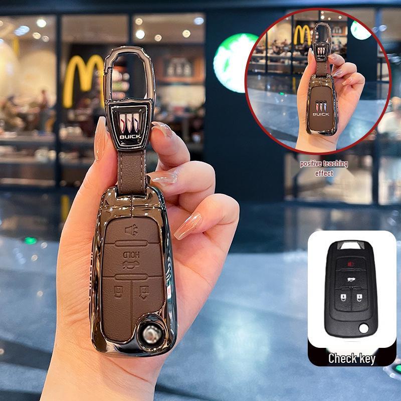 Folding Metal Key Case for Buick Excelle, Yue Lang 10-20 models