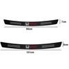 Car Rear Bumper Trunk Carbon Fiber Protective Sticker Anti-scratch Protective Film For Honda Civic Jazz Accord Vezel Insight