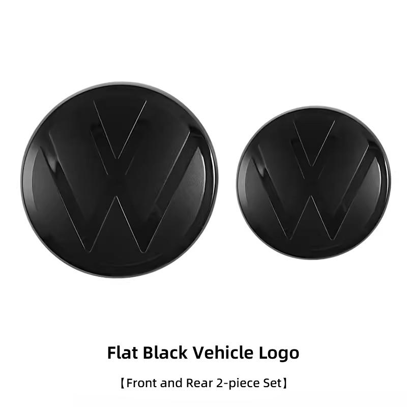 2026 Het För VOLKSWAGEN VW 2st Bil Främre Motorhuv Grill Emblem Kåpa Bagagelucka Emblem Klistermärke För VW Golf 6 7 8 Polo Passat B6 Var