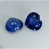 Natural Blue Tanzanite Loose Gemstone 16 Ct Tanzanian Heart Cut Pair for Jewelry Making and Crafts